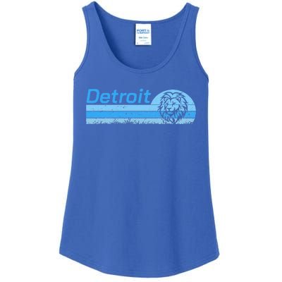 Detroit Personalized Nickname Ladies Essential Tank