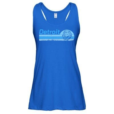 Detroit Personalized Nickname Ladies Essential Flowy Tank