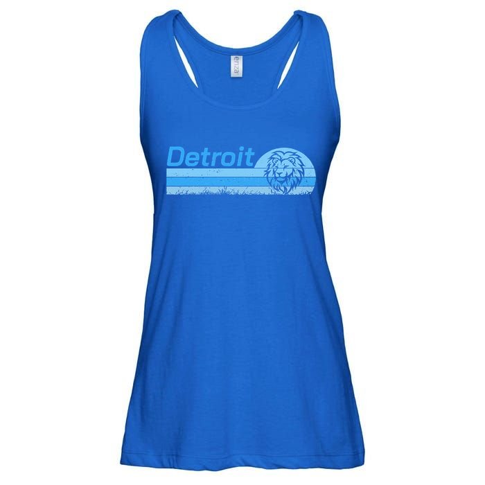 Detroit Personalized Nickname Ladies Essential Flowy Tank