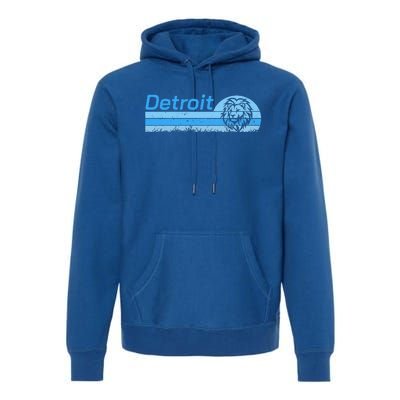 Detroit Personalized Nickname Premium Hoodie