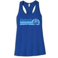 Detroit Personalized Nickname Women's Racerback Tank