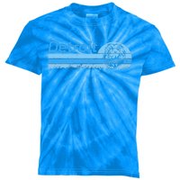 Detroit Personalized Nickname Kids Tie-Dye T-Shirt