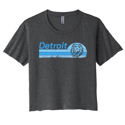 Detroit Personalized Nickname Women's Crop Top Tee