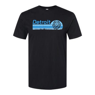 Detroit Personalized Nickname Softstyle CVC T-Shirt