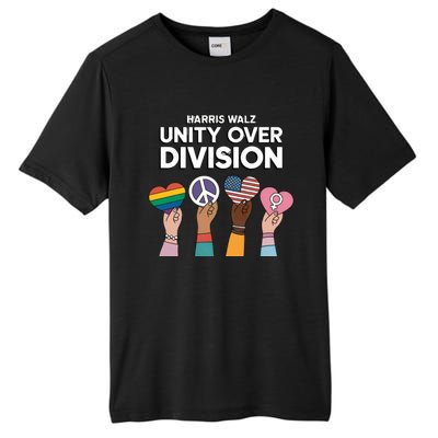 Diverse Paths One Unified Heart Harris And Walz Gift Tall Fusion ChromaSoft Performance T-Shirt