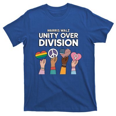 Diverse Paths One Unified Heart Harris And Walz Gift T-Shirt