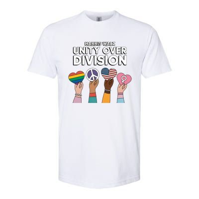 Diverse Paths One Unified Heart Harris And Walz Gift Softstyle CVC T-Shirt