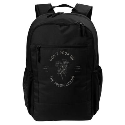 DonT Poop On The Fresh Linens Daily Commute Backpack