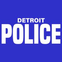 Detroit Police Officer Michigan Policeman Uniform Duty Cool Gift V-Neck T-Shirt