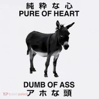 Donkey Pure Of Heart Dumb Of Ass Japanese Sustainable Bucket Hat