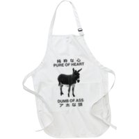 Donkey Pure Of Heart Dumb Of Ass Japanese Apron