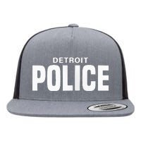 Detroit Police Officer Michigan Policeman Uniform Duty Flat Bill Trucker Hat