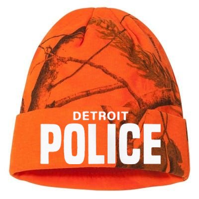 Detroit Police Officer Michigan Policeman Uniform Duty Kati Licensed 12" Camo Beanie