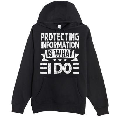 Data Privacy Officers Quote Premium Pullover Hoodie