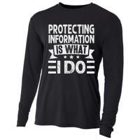 Data Privacy Officers Quote Cooling Performance Long Sleeve Crew