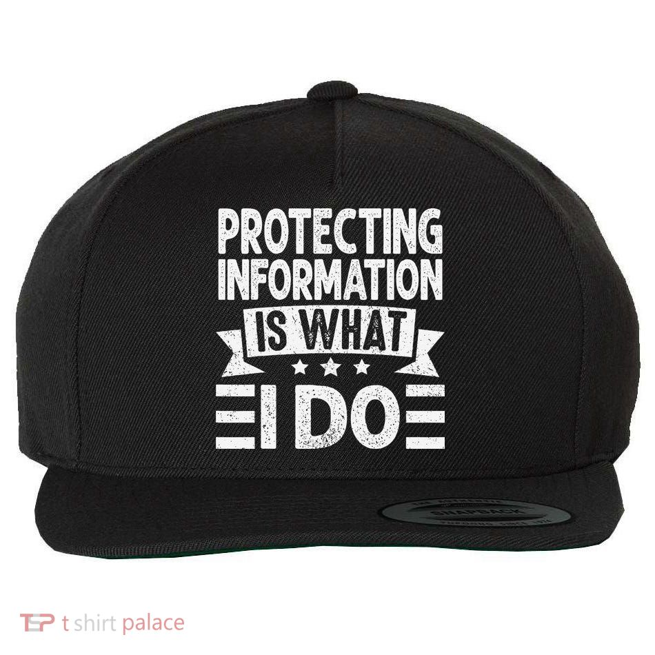 Data Privacy Officers Quote Wool Snapback Cap