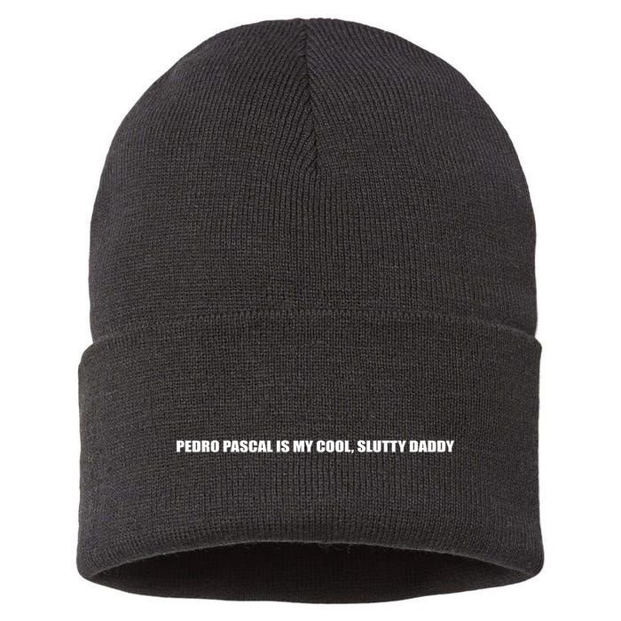 Daddy Pedro Pascal The Last Of Us Mando Sustainable Knit Beanie