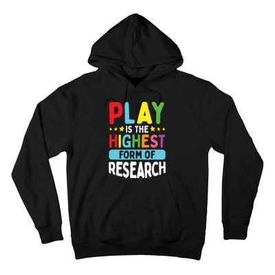 Daycare Provider Play Highest Research Childcare Teacher Hoodie