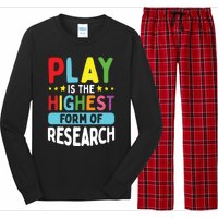 Daycare Provider Play Highest Research Childcare Teacher Long Sleeve Pajama Set