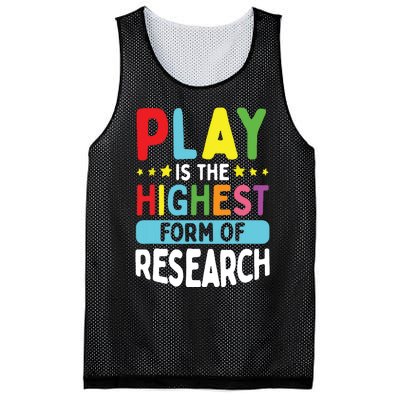 Daycare Provider Play Highest Research Childcare Teacher Mesh Reversible Basketball Jersey Tank