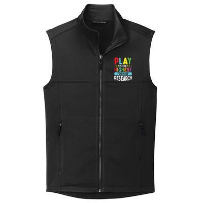 Daycare Provider Play Highest Research Childcare Teacher Collective Smooth Fleece Vest