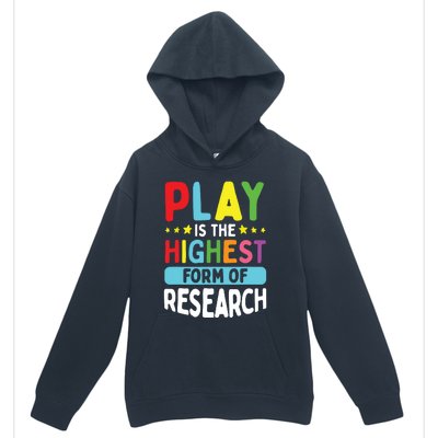 Daycare Provider Play Highest Research Childcare Teacher Urban Pullover Hoodie