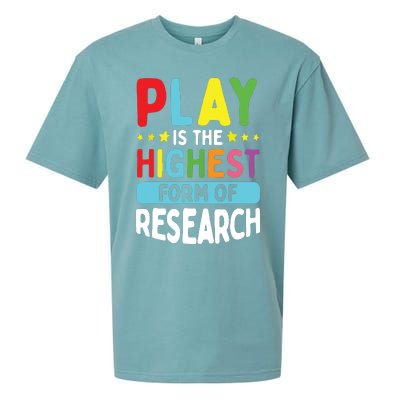 Daycare Provider Play Highest Research Childcare Teacher Sueded Cloud Jersey T-Shirt