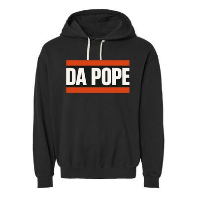 Da Pope Pope Leo XIV Provost From America Chicago Garment-Dyed Fleece Hoodie