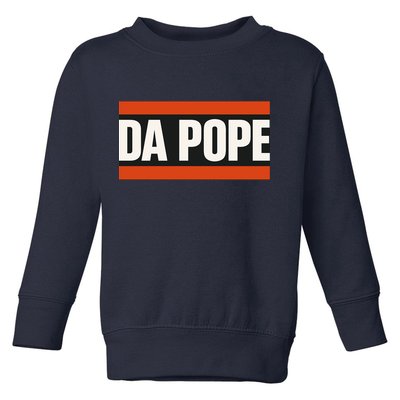 Da Pope Pope Leo XIV Provost From America Chicago Toddler Sweatshirt
