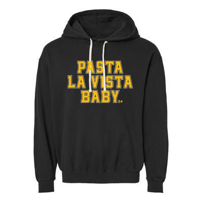 David Pastrnak Pasta La Vista Baby Boston Hockey Garment-Dyed Fleece Hoodie