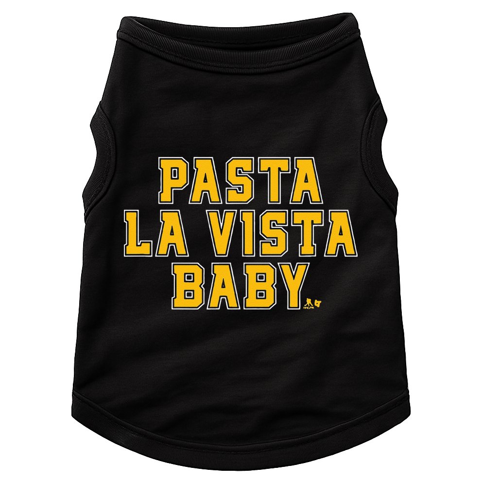 David Pastrnak Pasta La Vista Baby Boston Hockey Doggie Tank
