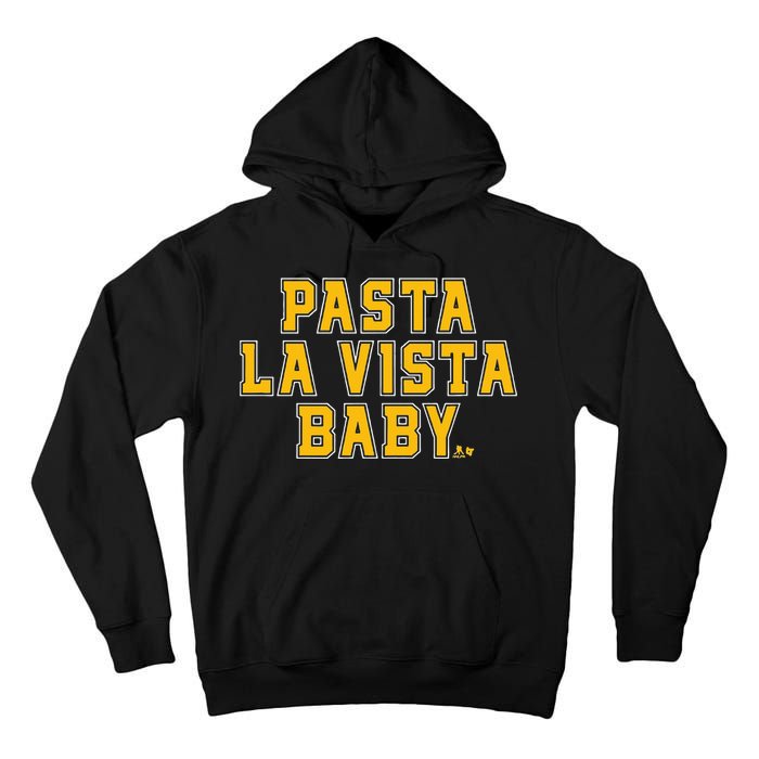 David Pastrnak Pasta La Vista Baby Boston Hockey Tall Hoodie