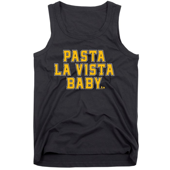 David Pastrnak Pasta La Vista Baby Boston Hockey Tank Top