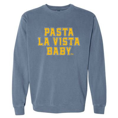 David Pastrnak Pasta La Vista Baby Boston Hockey Garment-Dyed Sweatshirt