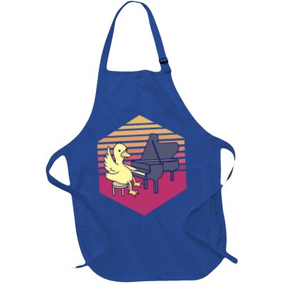 Duck Playing Piano Vintage Gift Apron