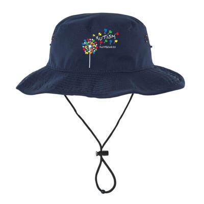 Dandelion Puzzle Piece Cool Autism Awareness Gift Bucket Hat