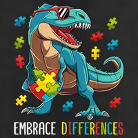 Dinosaur Puzzle Piece Autism Awareness For Boy Adult Drive Performance Visor