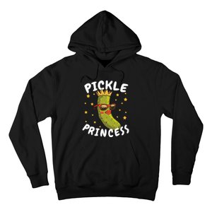 Dill Pickle Princess Girl Gherkin Pickles Lover Hoodie