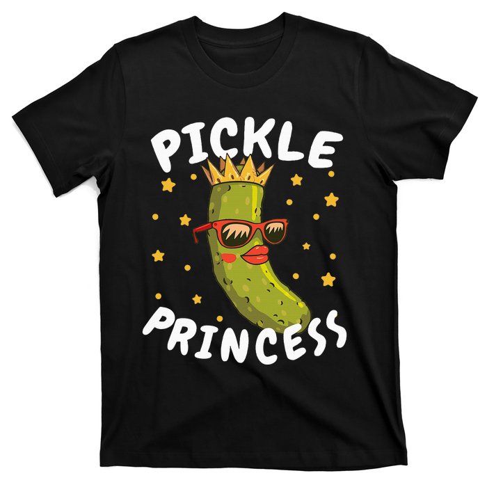 Dill Pickle Princess Girl Gherkin Pickles Lover T-Shirt