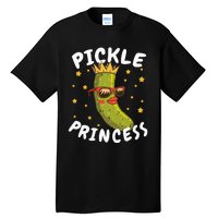 Dill Pickle Princess Girl Gherkin Pickles Lover Tall T-Shirt