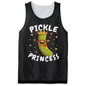 Dill Pickle Princess Girl Gherkin Pickles Lover Mesh Reversible Basketball Jersey Tank