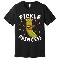 Dill Pickle Princess Girl Gherkin Pickles Lover Premium T-Shirt