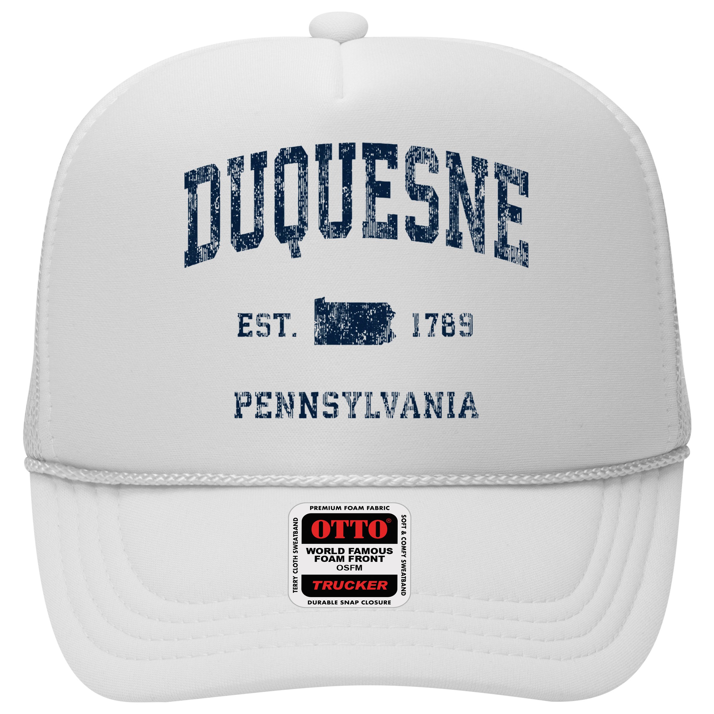 Duquesne Pennsylvania Pa Vintage Athletic Sports Design Hat
