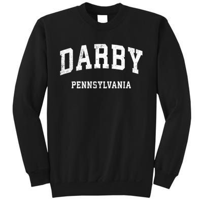 Darby Pennsylvania Pa Vintage Athletic Sports Design Sweatshirt