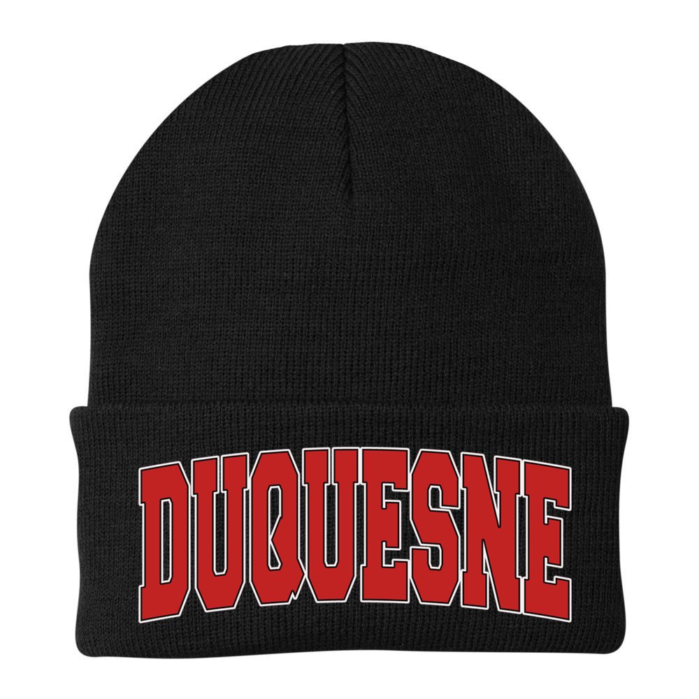 Duquesne Pa Pennsylvania Varsity Style Usa Vintage Sports Gift Beanie