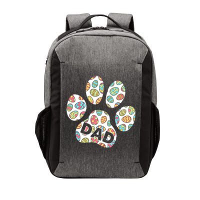 Dog Paw Print Fathers Day Cute Easter Egg Dad Papa Husband Gift Vector Backpack