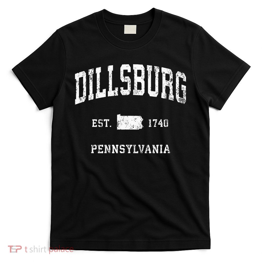 Dillsburg Pennsylvania Pa Vintage Athletic Sports Design T-Shirt