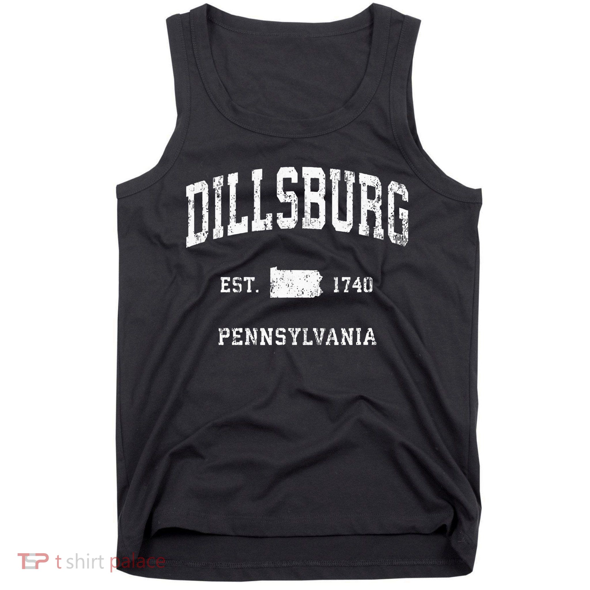 Dillsburg Pennsylvania Pa Vintage Athletic Sports Design Tank Top
