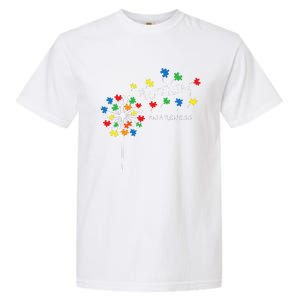 Dandelion Puzzle Piece Cool Autism Awareness Gift Garment-Dyed Heavyweight T-Shirt