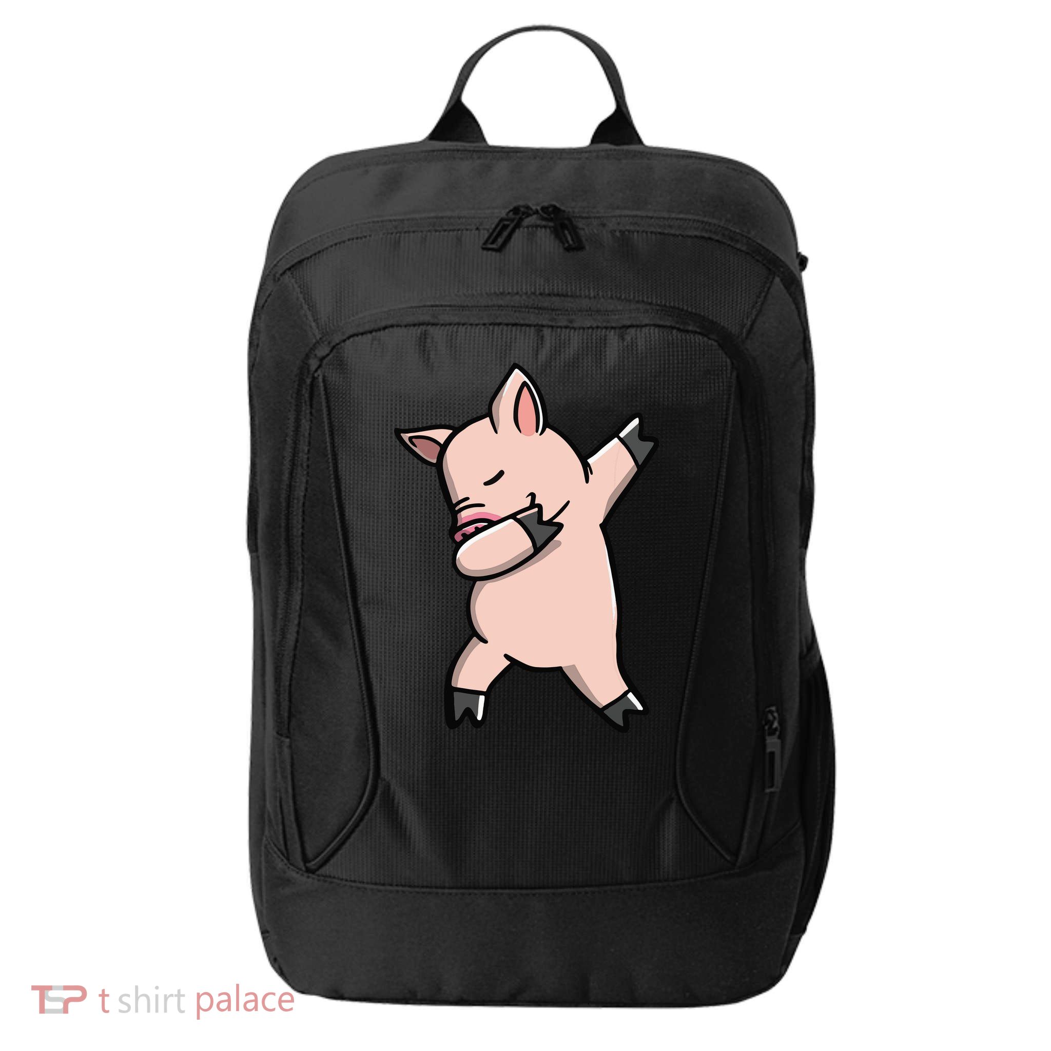 Dabbing Piggy Piglet Costume City Backpack